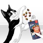 Felix Biscoitos Party Mix Grill para gatos, , large image number null